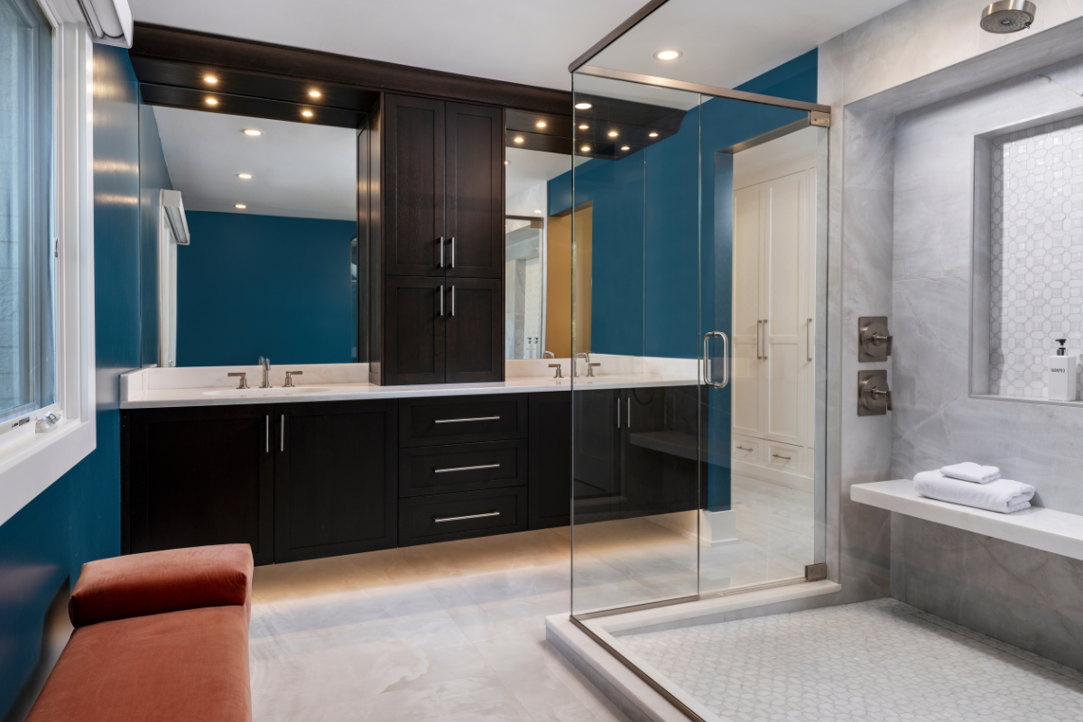 Custom Vanity Master Spa Bathroom