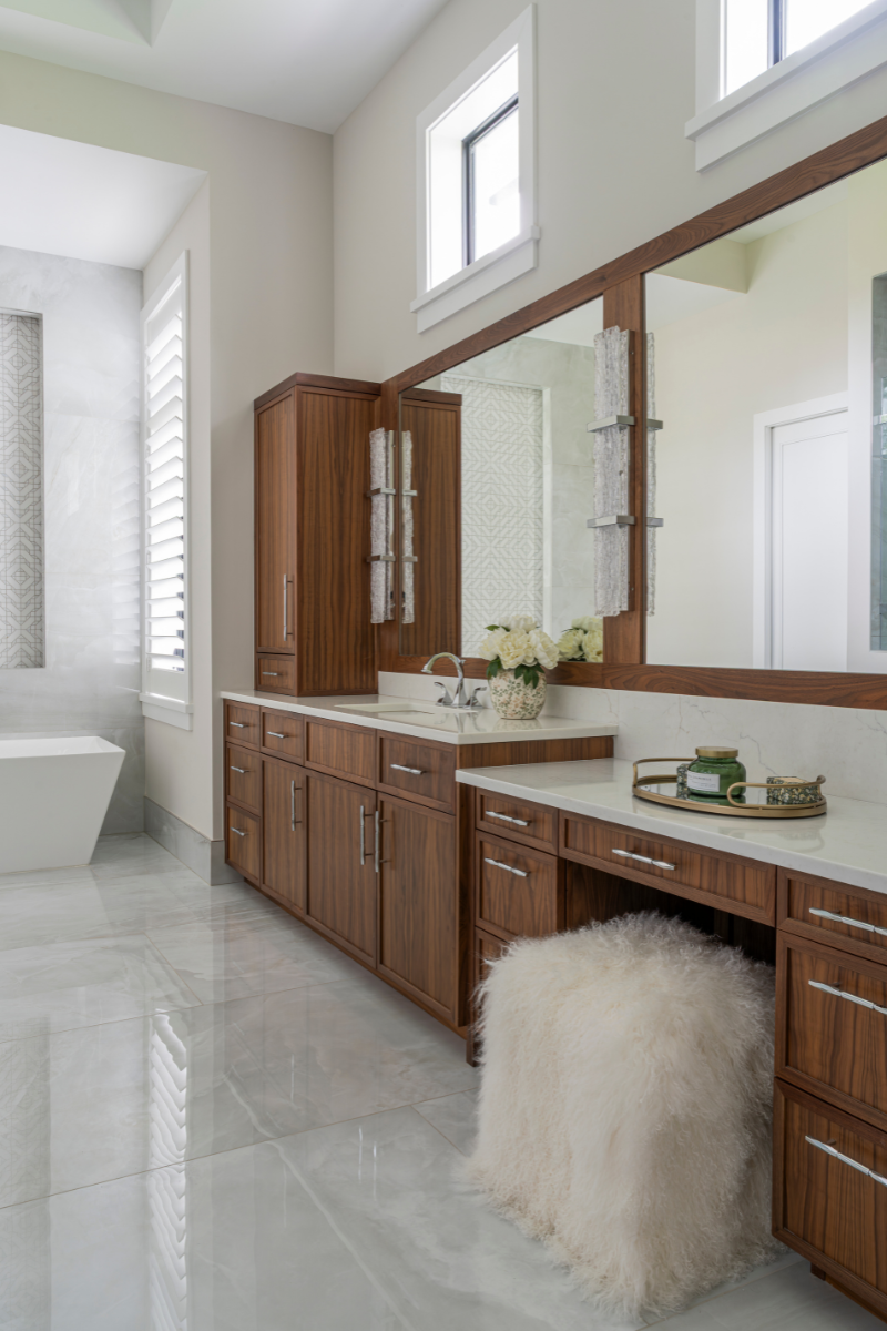 Double Vanity Primary Bathroom