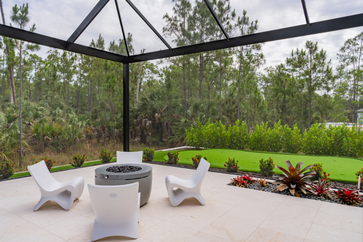 Great Florida Outdoor Living Custom Home Design Siesta Key