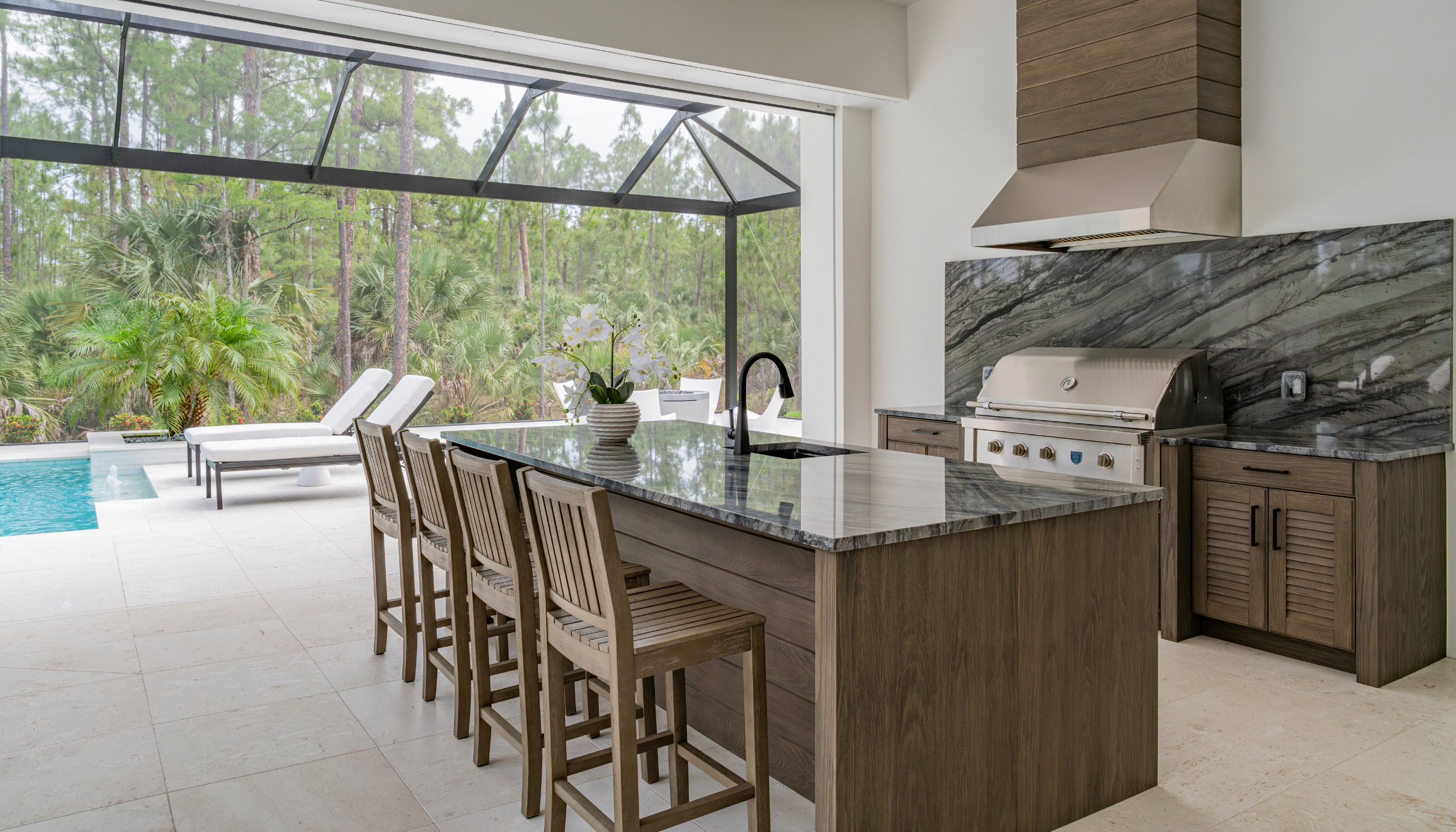 Custom Outdoor Kitchen Naples Florida